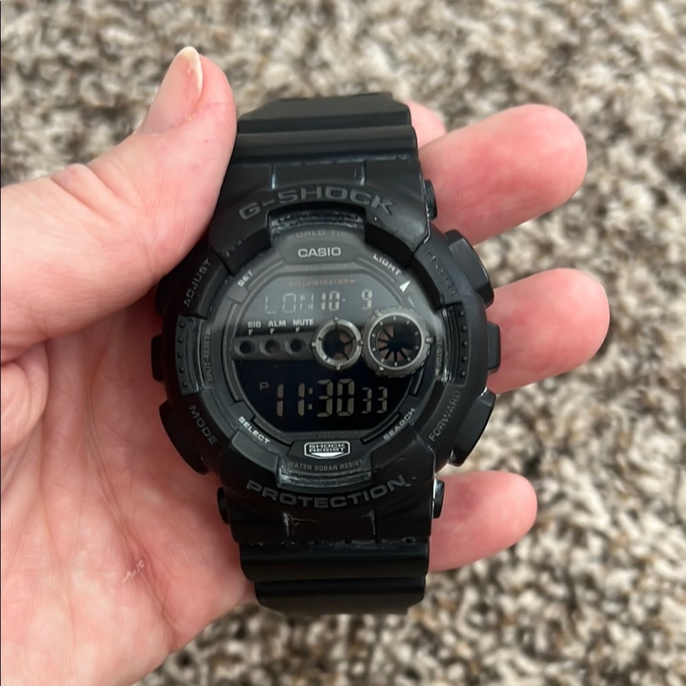 Casio G-Shock Black Watch